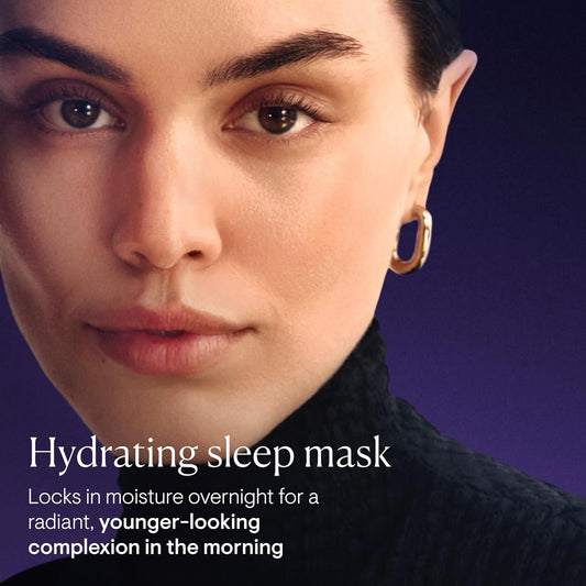 Elemis Peptide4 Plumping Pillow Facial, Cooling Gel Face Mask To Plump, Replenish And Rehydrate, Overnight Mask To Fight Tired, Dull Skin, Night Serum For A Radiant, Refreshed Complexion, 50Ml