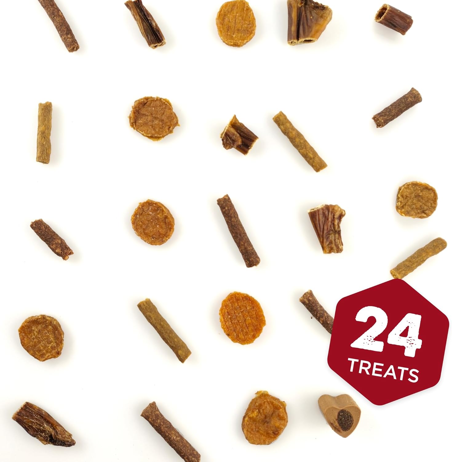 Best Bully Sticks 2024 Dog Advent Calendar with Dog Treats - 24 Days of Joy - All-Natural Chicken & Beef Treats & Chews - Healthy Dog Treats in Holiday Dog Gift Box for Pets : Pet Supplies