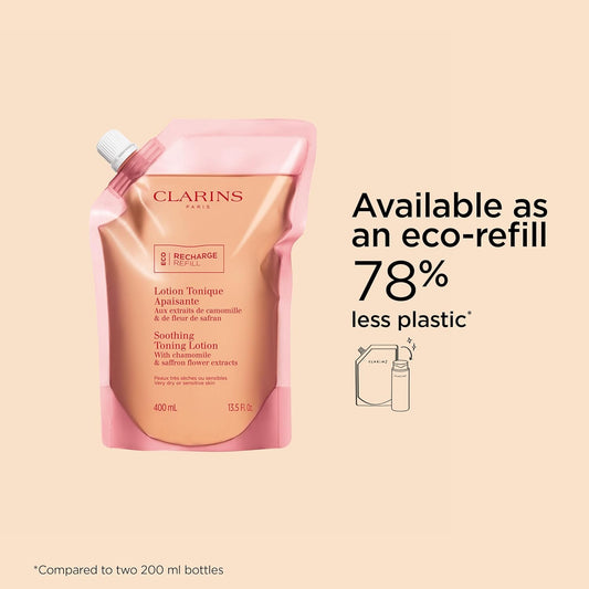 Clarins Soothing Toning Lotion Refill 400ml : Amazon.co.uk: Beauty