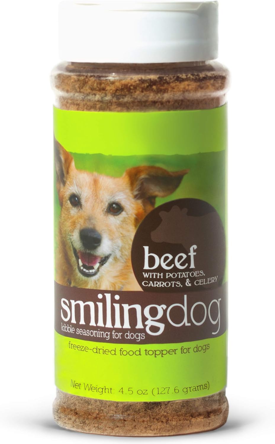 Herbsmith Kibble Seasoning – Freeze Dried Rabbit & Duck – Dog Food Topper For Picky Eaters - 3.8 Oz