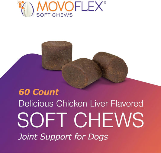 Joint Support Supplement for Dogs - Hip and Joint Support - Dog Joint Supplement - Hip and Joint Supplement Dogs - 120 Soft Chews for Small Dogs (by Virbac)