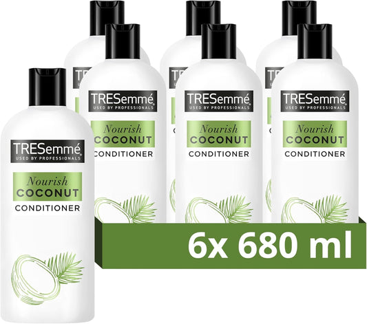 Tresemmé Nourish Coconut Conditioner With Coconut Essence For Hydrated, Soft & Smooth Hair 6X 680 Ml