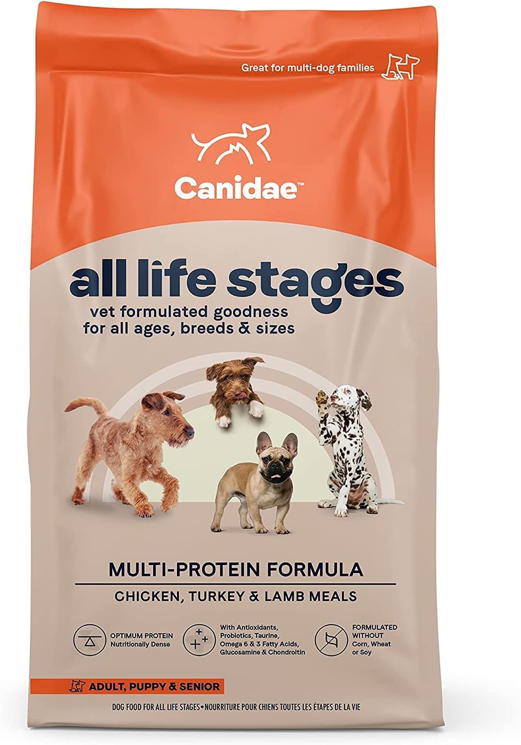 CANIDAE® All Life Stages Multi-Protein Formula Dog Dry 15 lbs
