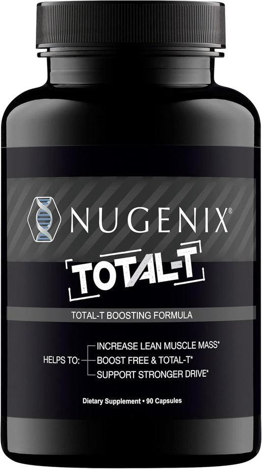 Nugenix Total-T - Free And Total Testosterone Booster For Men Full Potency Prostate Supplement For Men