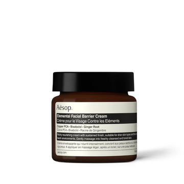 Aesop Element Facial Barrier Cream | Nourishing, Emollient Rich Cream For Dehydrated Skin | Provides Soothing Barrier Protection | 2Oz / 60Ml