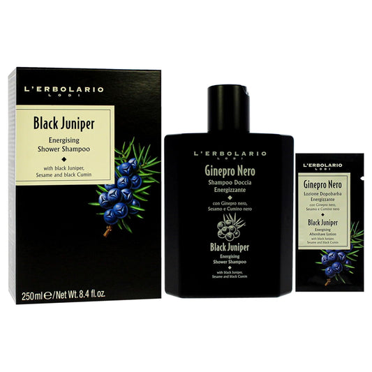 L'Erbolario Shower Shampoo - Moisturizing Body Wash And Clarifying Shampoo – Hair And Body Soap With Citrus And Woody Scent - Notes Of Ebony - 8.4 Oz
