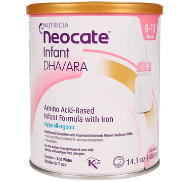 Neocate Infant - Hypoallergenic, Amino Acid-Based Baby Formula With Dha/Ara - 14.1 Oz Can (Pack Of 1)