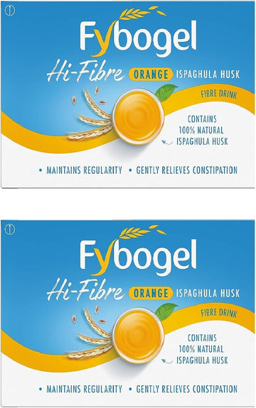 Fybogel - Hi-Fibre Orange Sachets - 10 X 4