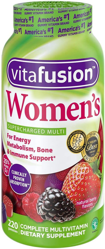 Vitafusion Women's Multivite Gummy 220 Count : Health & Household