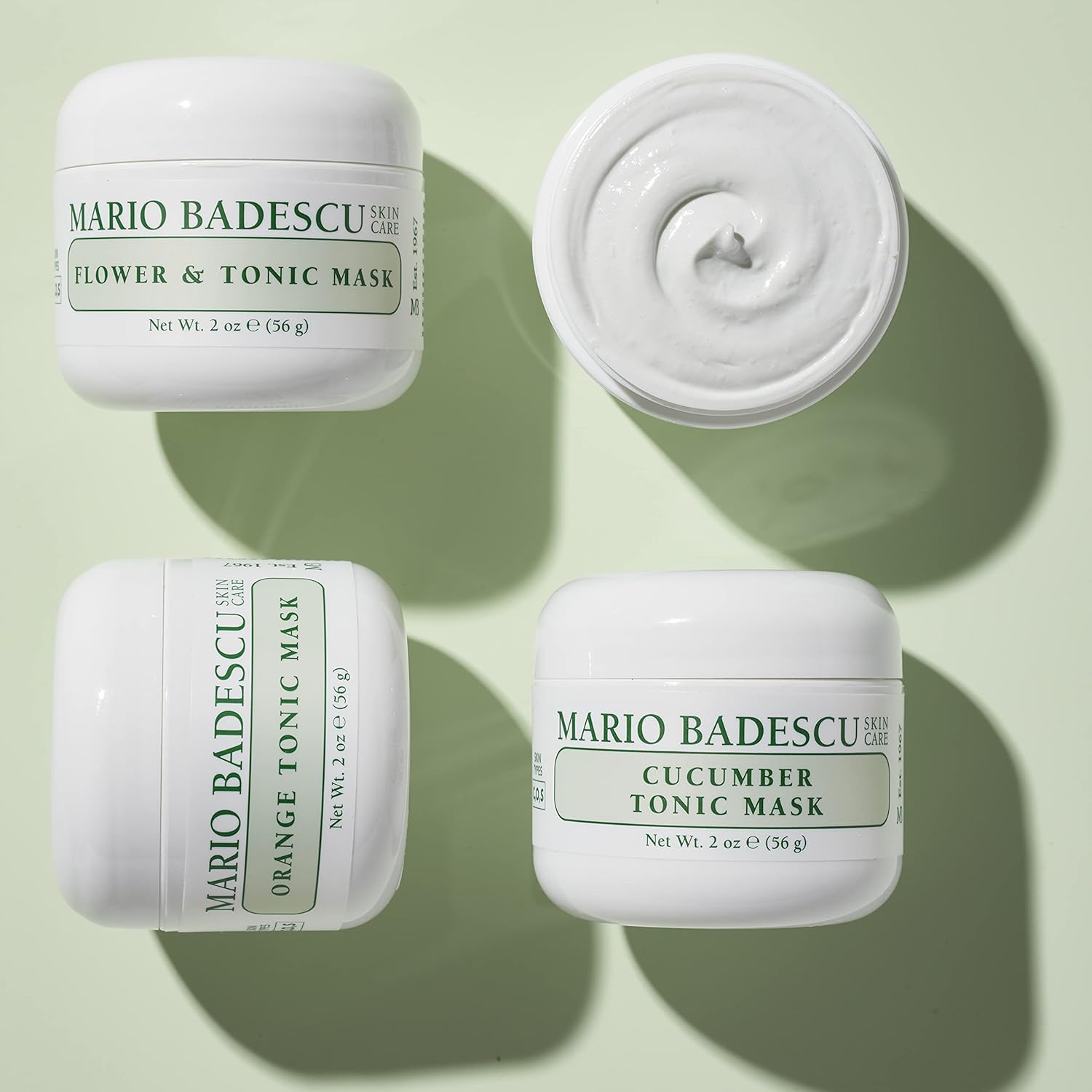 Mario Badescu Strawberry Tonic Mask - Refreshing & Brightening Clay Mask - Refines & Cleanses Dull Skin & Clogged Pores - Face Skincare Rich in Vitamin C & Folic Acid, 2 Oz : Beauty & Personal Care