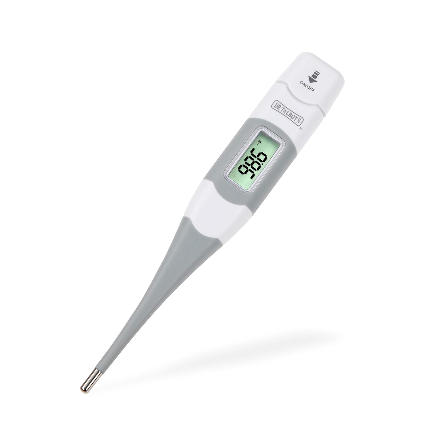 Dr. Talbot's Flex Tip Digital Thermometer with Protective Case - Fahrenheit and Celsius Digital Read Baby Thermometer - 3+ Months : Baby