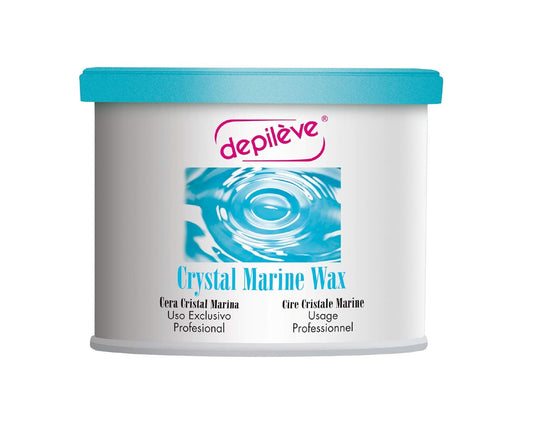 Depileve Strip Wax For Hair Removal - Crystal Marine Wax 14 Oz - Ideal For Legs And Sensitive Skin : Hair Removal Wax : Beauty & Personal Care