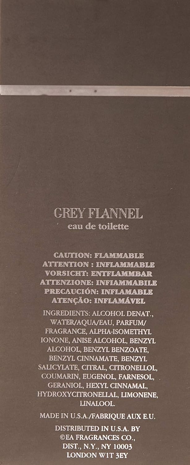 Geoffrey Beene Grey Flannel Edt 8.0 Oz : Beauty & Personal Care