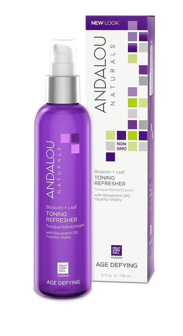 Andalou Naturals Blossom + Leaf Toning Refresher, 6 Ounce