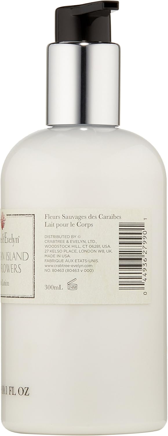 Crabtree & Evelyn Caribbean Island Wild Flowers Body Lotion 300 ml : Amazon.co.uk: Beauty