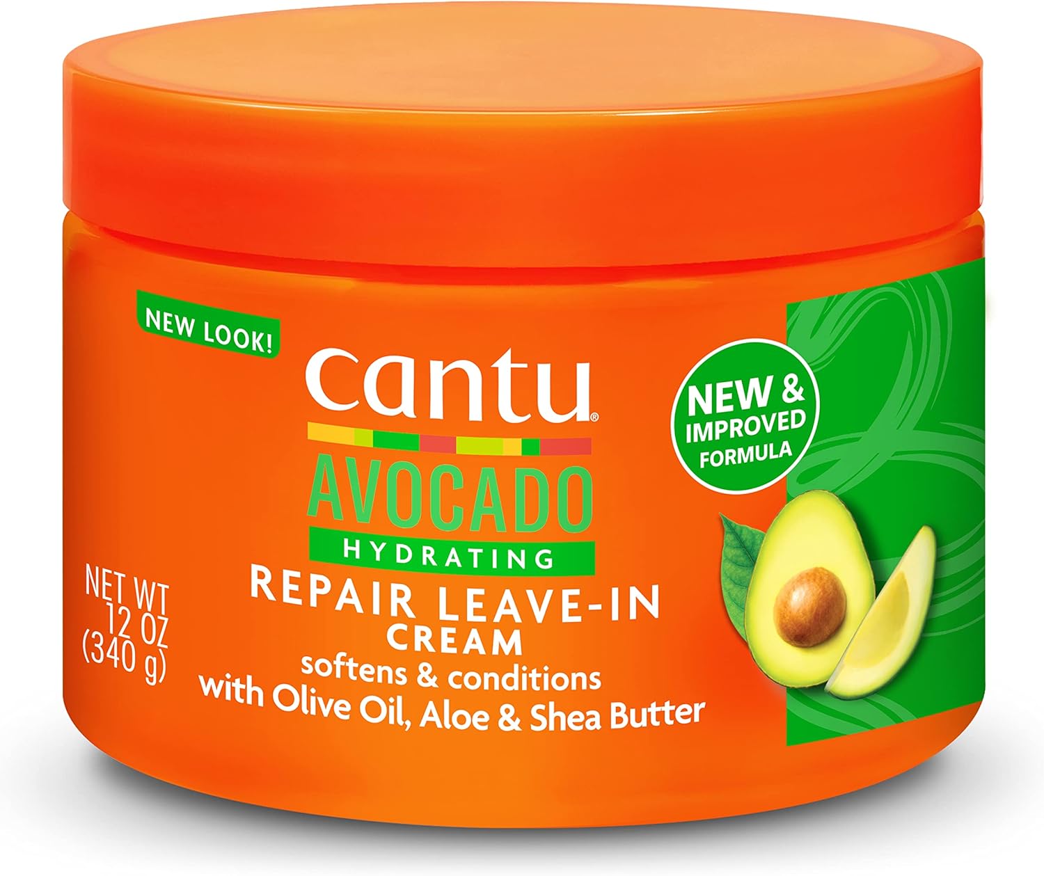 Cantu Avocado Leave-In Conditioning Repair Cream 340G (Pack Of 2)