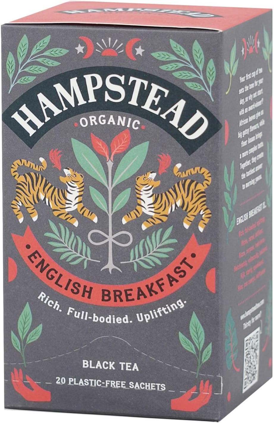 English Breakfast Tea Sachets 20 Bag, 0.02 Pound