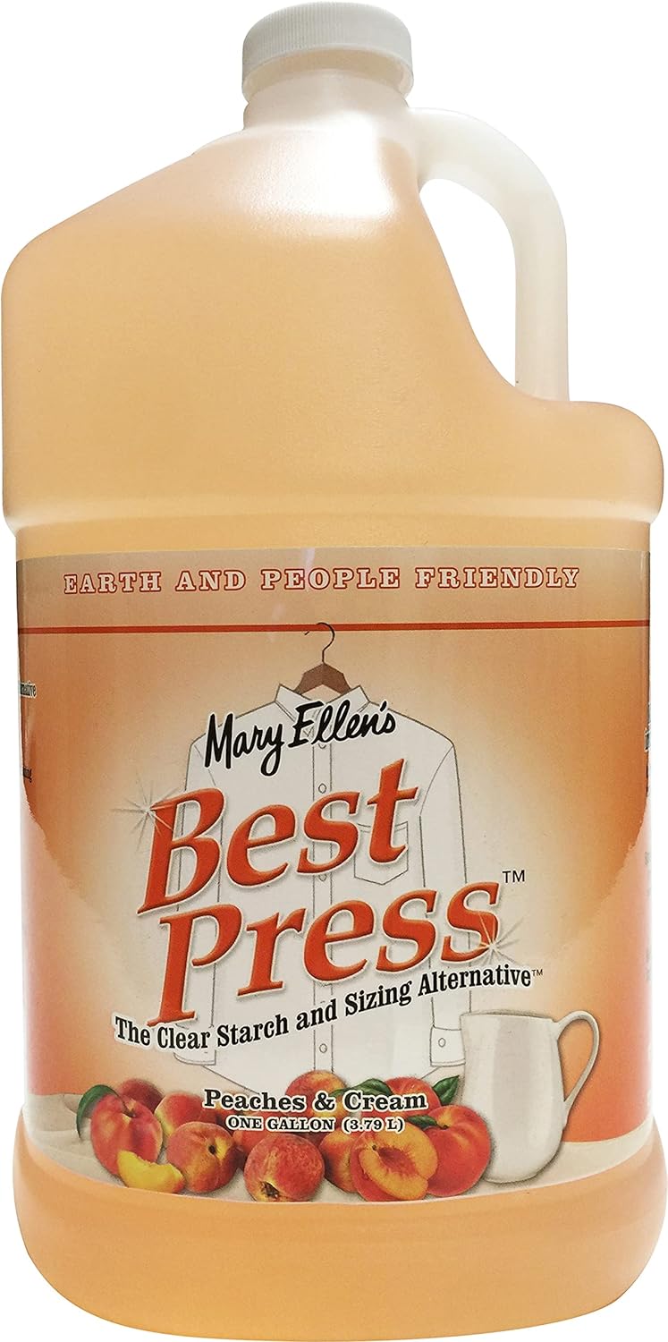 Mary Ellen Products 60132 Best Press Peaches and Cream Spray Starch for Ironing