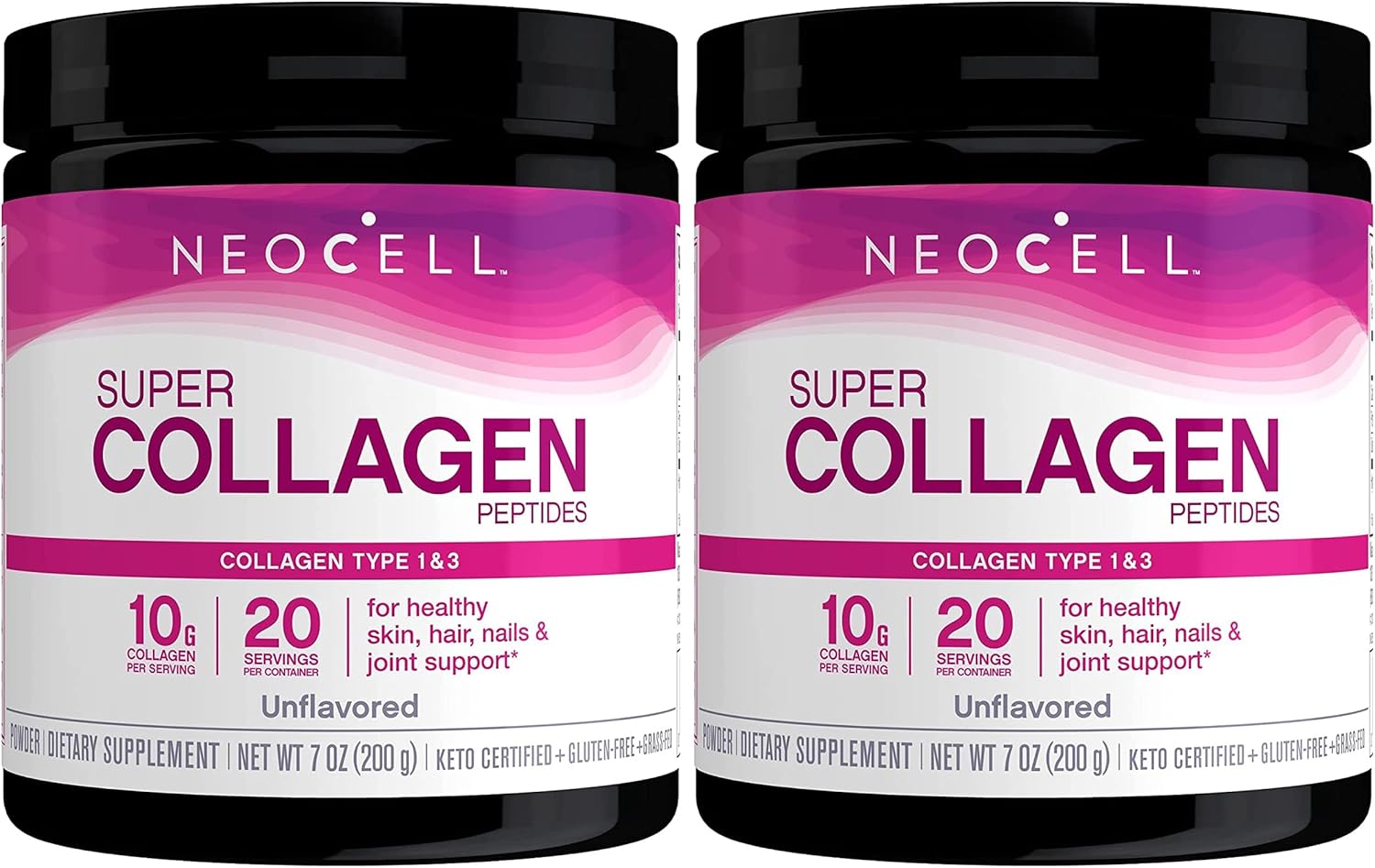 Neocell Super Powder Collagen Type 1 & 3, (2 Pack)