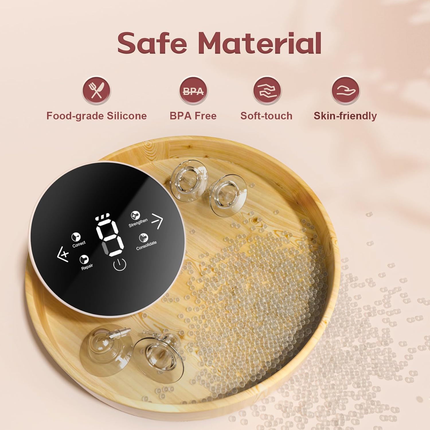 Electric Nipple Corrector for Inverted, Flat and Shy Nipples, Portable Nipple Suckers, Inverted Nipple Suction for Breastfeeding Rechargeable Nipple Puller Sunken Nipple Everter for Women Girl : Baby