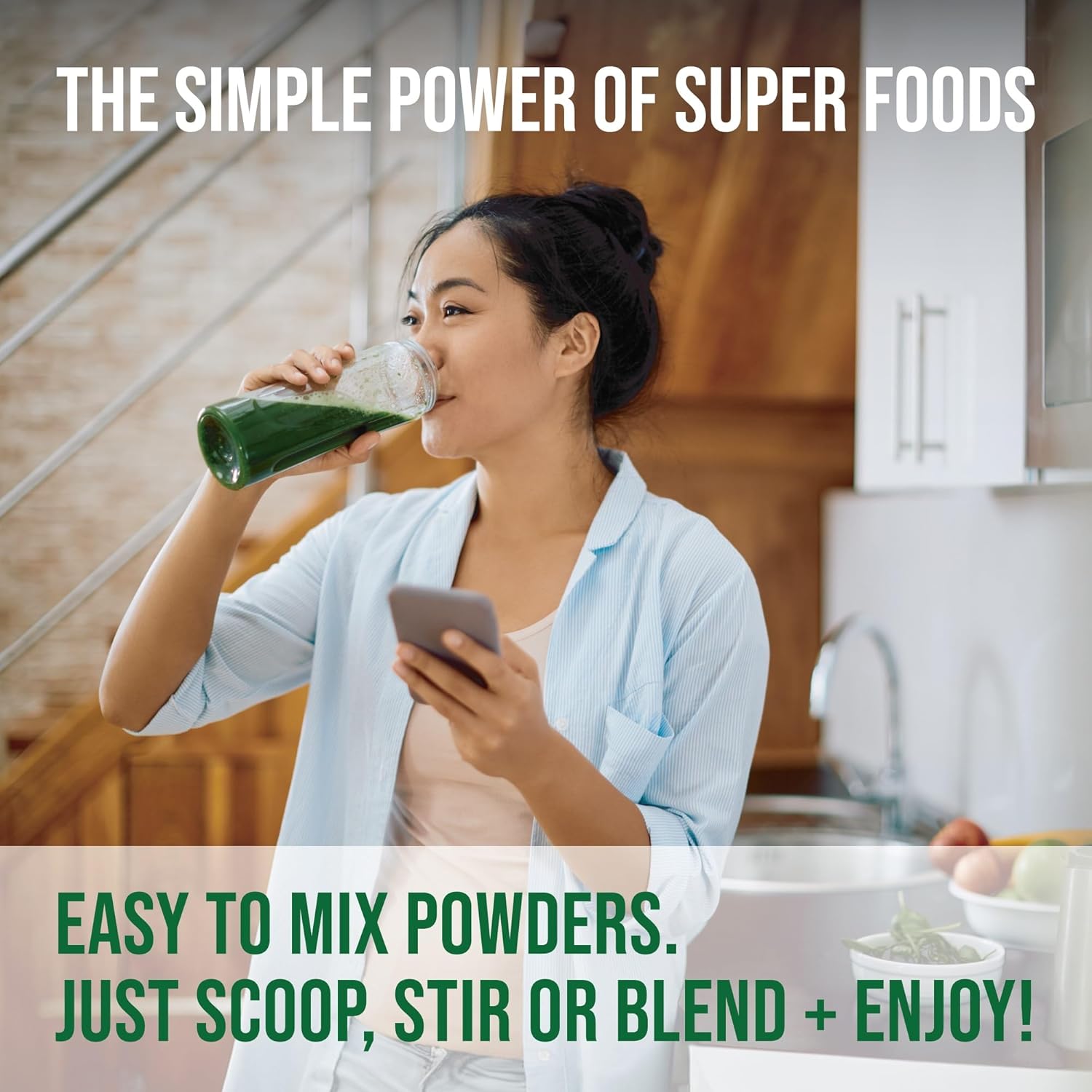 COUNTRY FARMS Essential Pack, Super Greens Powder and Super Reds, Packed with 50 Organic Super Foods and 40 Super Fruits, Natural Energy, Bloating Support, Unflavored & Berry Flavor, 17.7 oz, 2 Pack : Health & Household