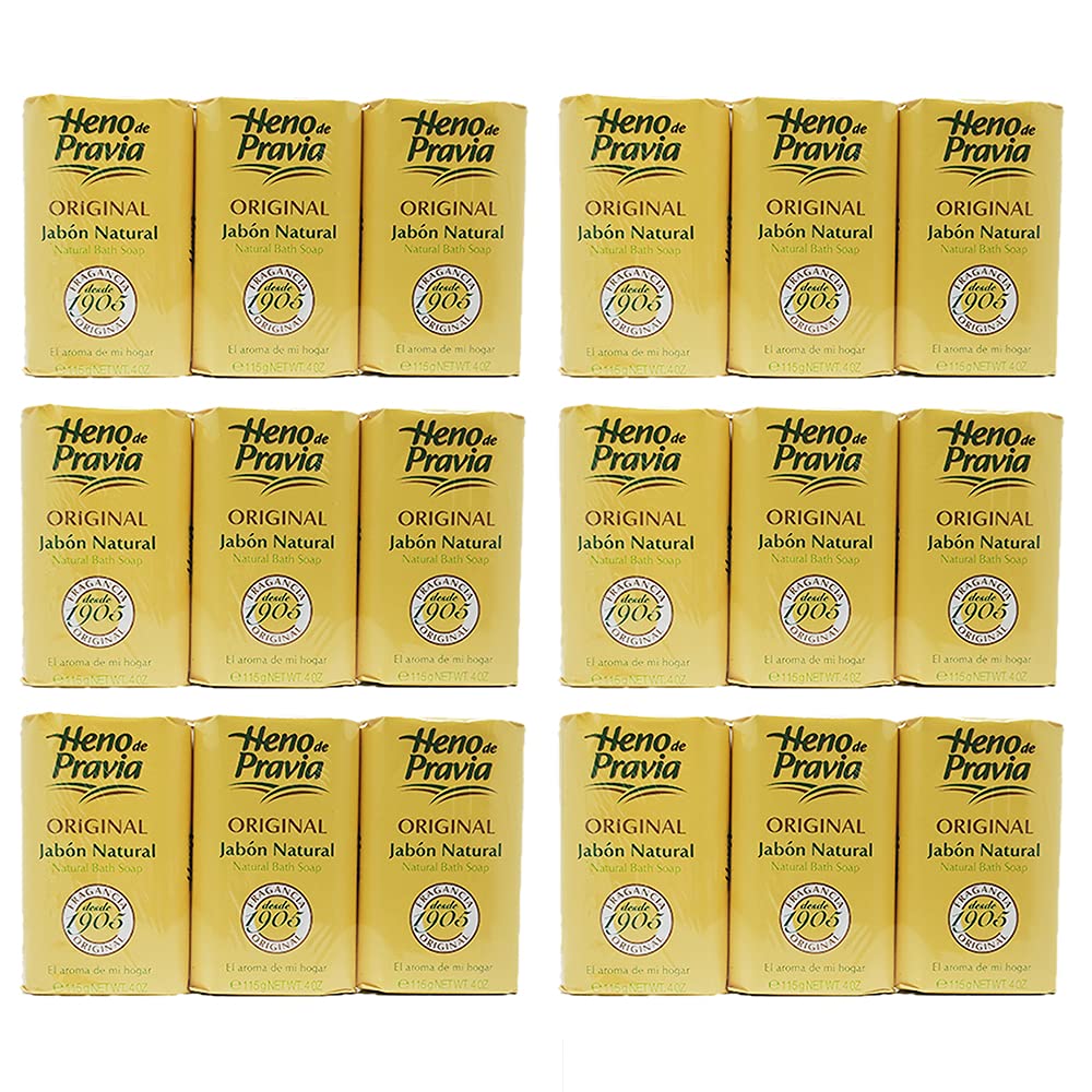Heno De Pravia Natural Bath Soap 18 : Beauty & Personal Care
