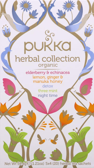 Pukka Organic Herbal Collection Tea, 1.21 Oz