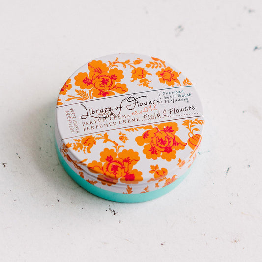 Library Of Flowers Willow & Water Parfum Crema, 2.5 Oz. - Cut Greens, Flowering Lotus & Watercress - Women'S Fragrance, Perfume For Women, Perfumed Body Lotion, Women’S Perfume