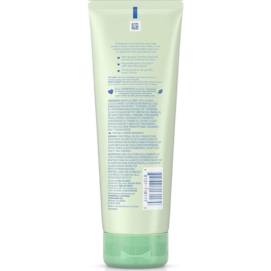 Johnson's Baby Oil Creamy Aloe & Vitamin E, 8 fl oz