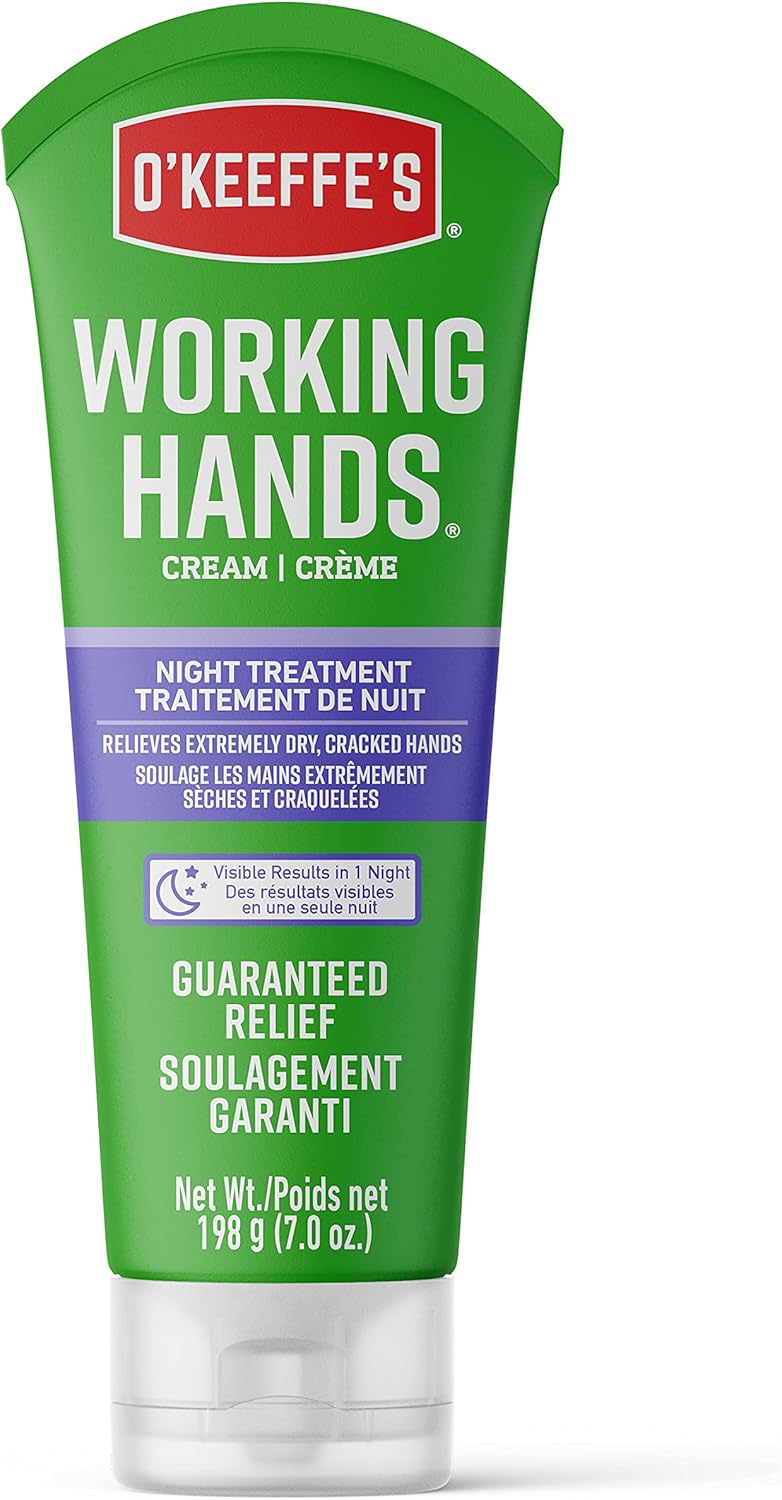 O'Keeffe'S Working Hands Night Treatment Hand Cream; 7 Oz Tube; (Pack Of 1)