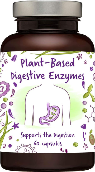 Kala Health Plant-Based Digestive Enzymes Plant Based high-Activity enzymes from Fermentation ? Stable enzymes That Resist Stomach Acid for Optimal Intake ? optimizes The Breakdown of Food (60)