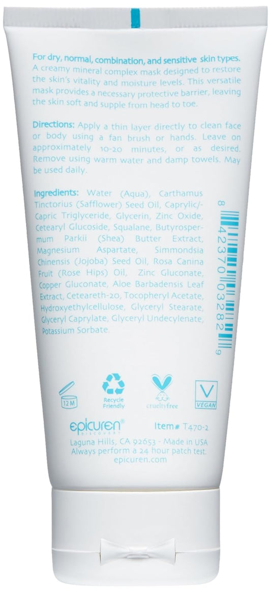 Epicuren Discovery Hydrating Mineral Mask, 2.5 Fl Oz : Beauty & Personal Care