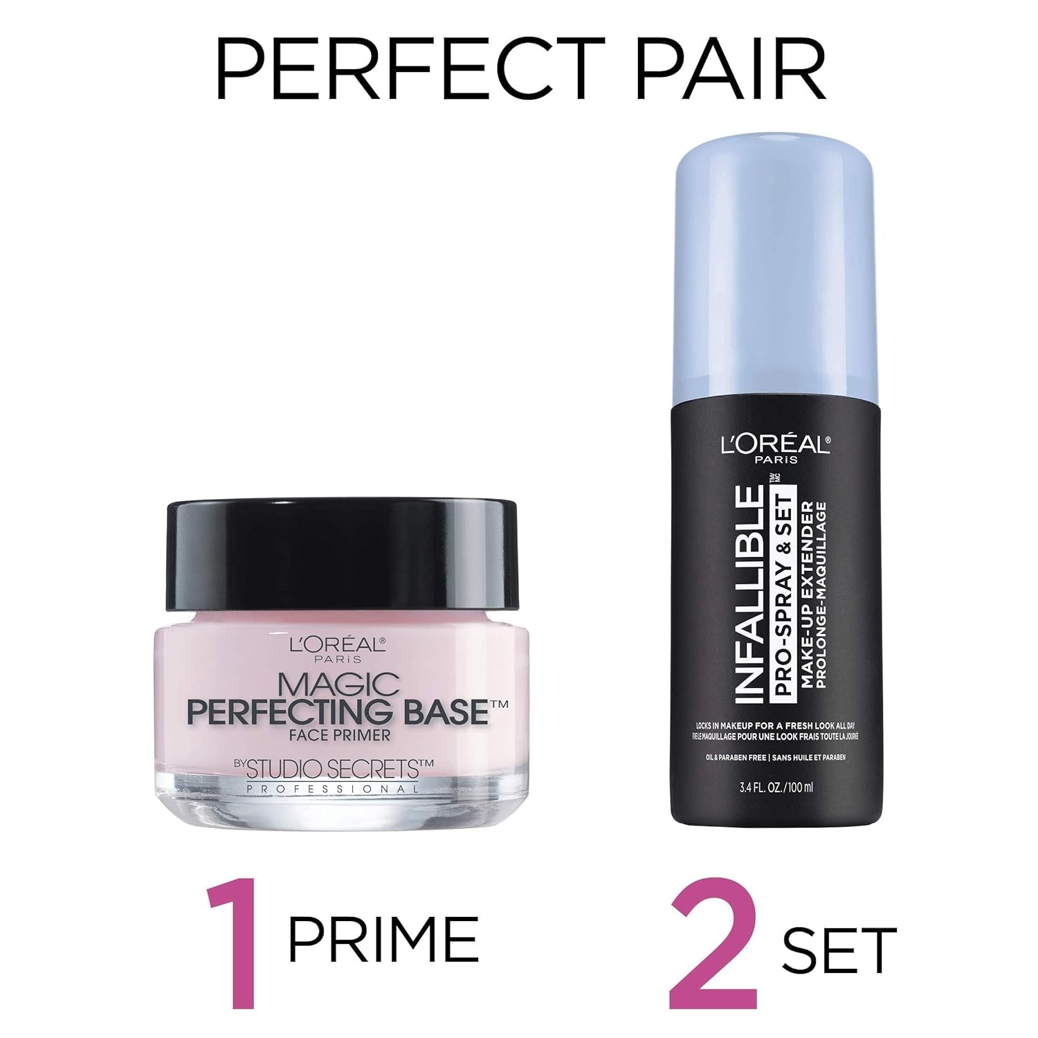 L'Oreal Paris Magic Perfecting Base Face Primer, 0.5 FL (oz) : Everything Else