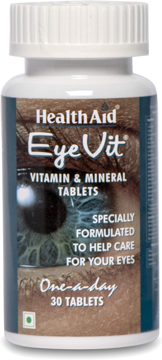 HealthAid EyeVit - Prolong Release - 30 Tablets : Amazon.co.uk: Health & Personal Care