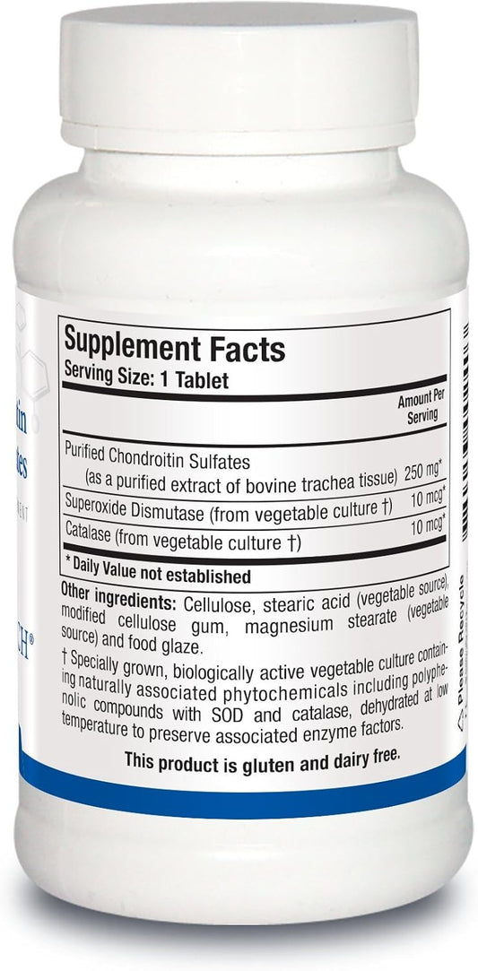 Biotics Research Purified Chondroitin Sulfates Supports Healthy Response Processes, Ultra Flex Joint Support, Healthy Knees, Flexibility, Motility, Comfort. 90 Tablets