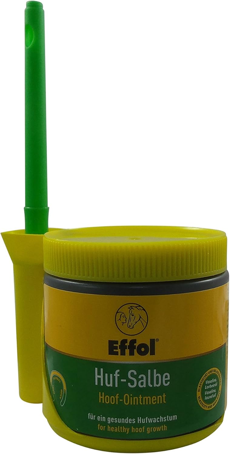 Set Effol Hoof Ointment Yellow + Effol Brush-Fix Hoof Ointment Vaseline And Laurel Oil