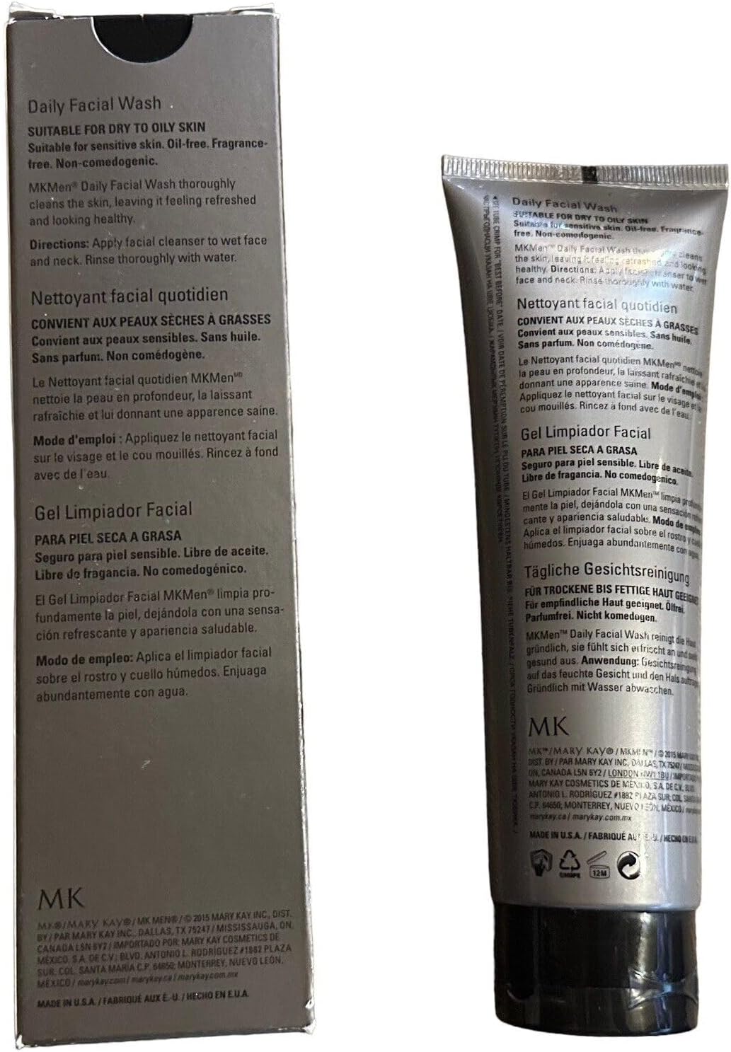 Mary Kay Mk Men Daily Facial Wash 4.5 Fl Oz By Mary Kay