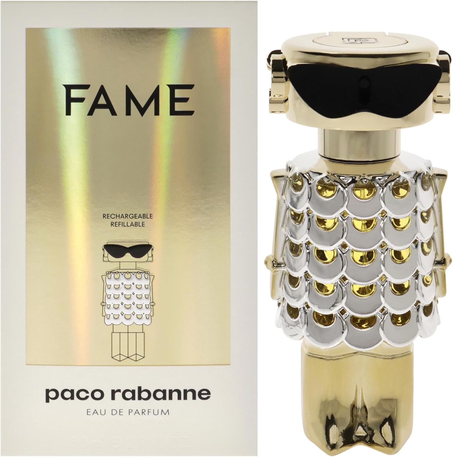 Paco Rabanne Fame Vegan Eau De Parfum Spray - 30Ml, Multi-Coloured