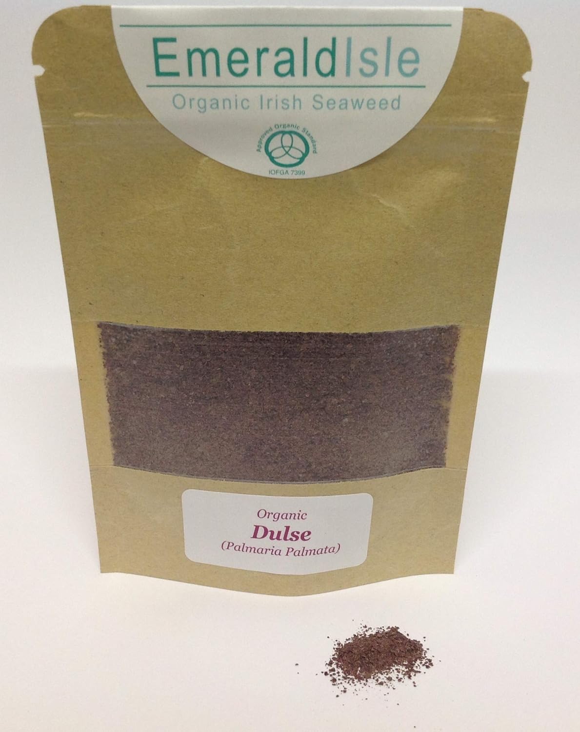 Emerald Isle Seaweed Organic Seaweed Flakes Granules Herbs, Dulse, Sweat Kelp, Kombu, Sea Spaghetti, Bladder Wrack, Salt Replacement, Flavour Enhancer (Kelp Kombu Flakes)