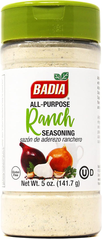 Badia Ranch Seasoning All Purpose/Sazon Ranchero Kosher 5Oz
