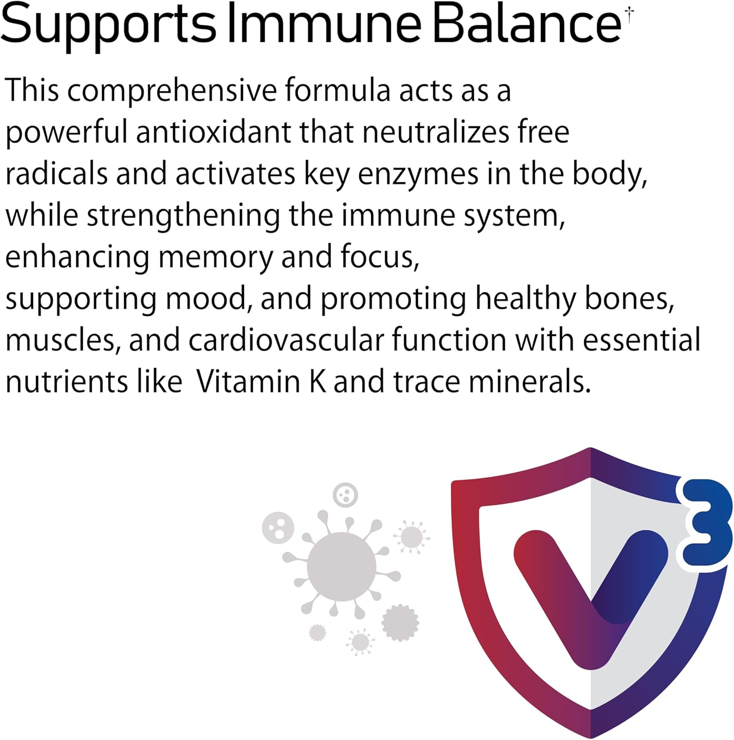 Nanowell V3 Immuno Shield - Immune Support Supplement With Vitamin C, Vitamin D3, Vitamin K Complex, And Zinc - 180 Softgels, 180 Day Supply : Health & Household