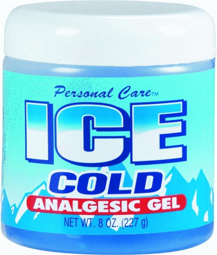 Personal Care Prod Ice Gel Pain Reliever, 8.0 Oz : Health & Household