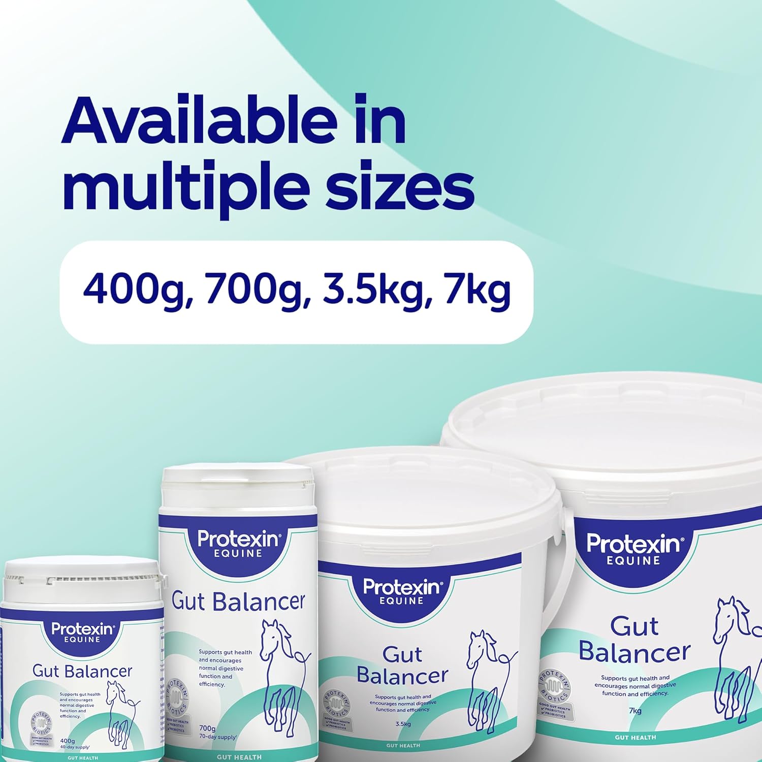 Protexin Equine Horse & Pony Gut Balancer, 700g, Advanced Digestive Support : Amazon.co.uk: Pet Supplies
