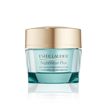 Estée Lauder Nightwear Plus Anti-Oxidant Night Detox Cream Moisturizer For Anti Aging, 1.7 Ounce