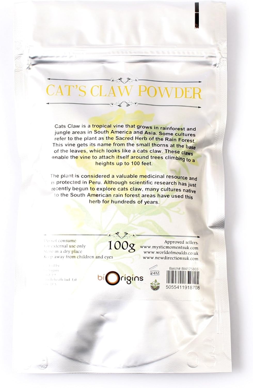 Cat's Claw Powder 1Kg : Amazon.co.uk: Health & Personal Care