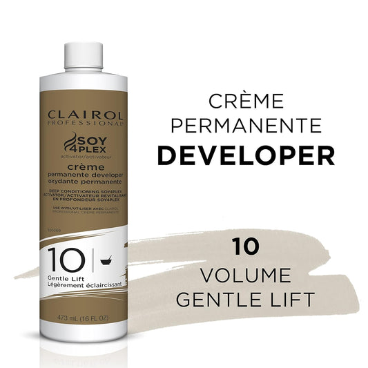 Clairol Professional Crème 10 Volume Hair Developer, 16 Oz