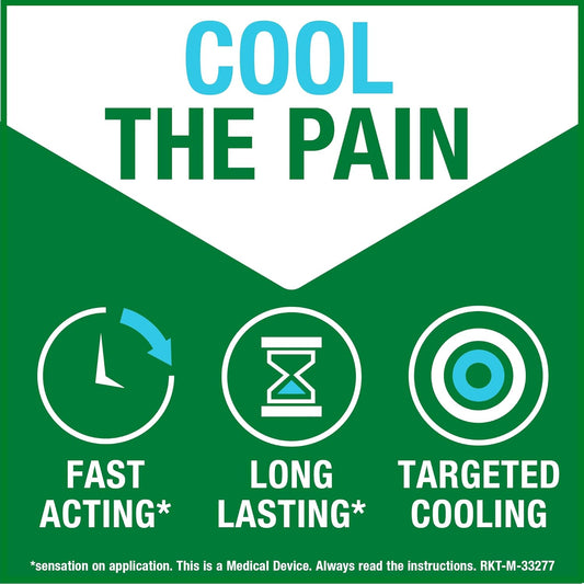 Biofreeze Cooling Gel 118 Ml - Fast Acting, Long Lasting Pain Relief For Muscles, Joints, Back - Eases Muscle And Joint Discomfort, Fever - Non-Greasy Formula