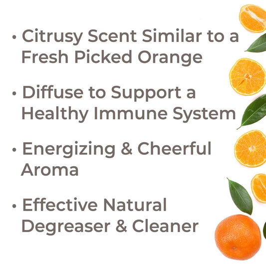 Plant Therapy Sweet Orange Organic Essential Oil 100% Pure, Usda Certified Organic, Undiluted, Natural Aromatherapy, Therapeutic Grade 100 Ml (3.3 Oz)
