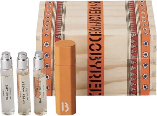Byredo Le Voyage Holiday Wooden Box Travel Perfume Set Collector'S Edition