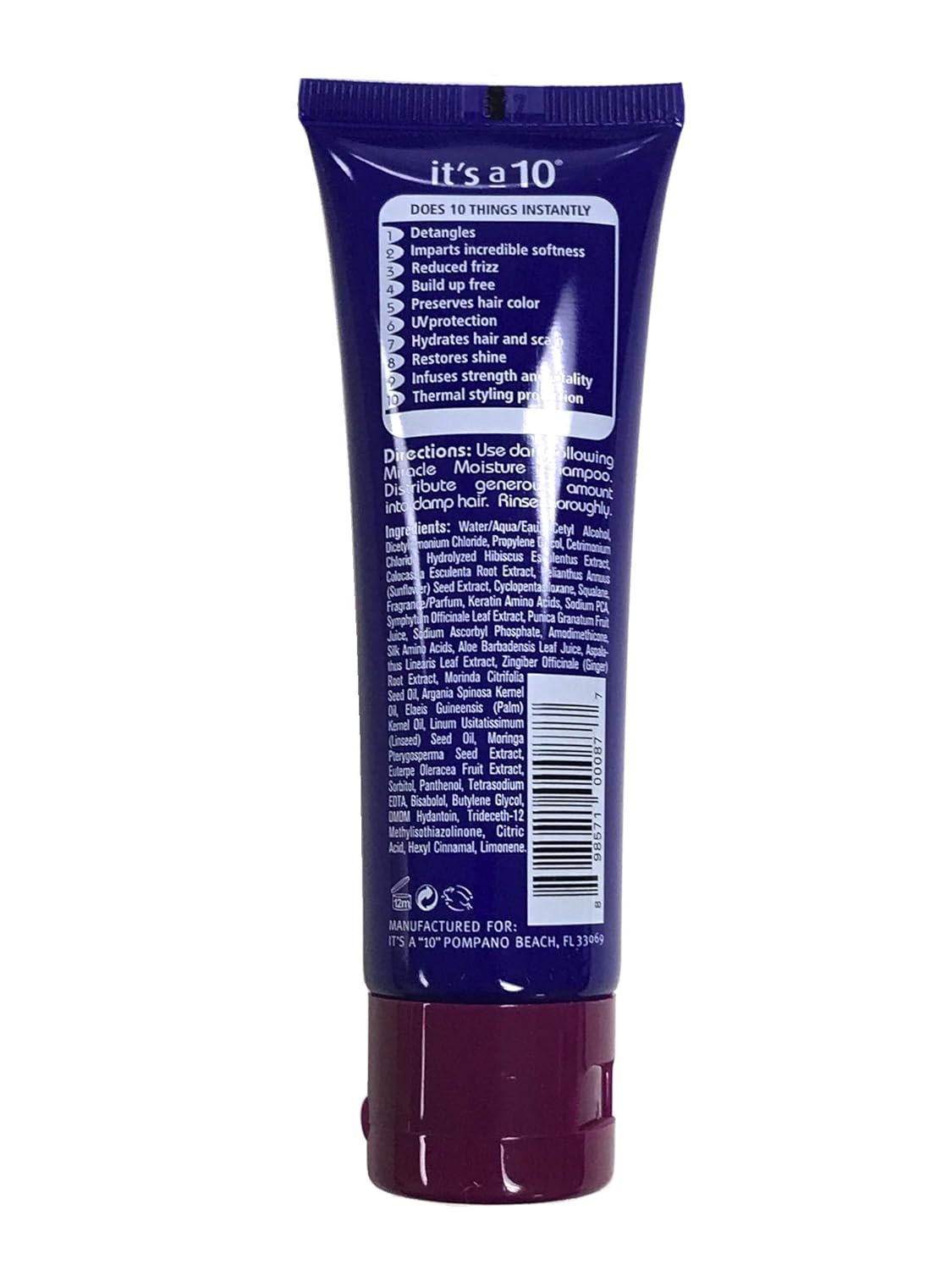 It's a 10 Haircare Miracle Daily Conditioner, 2 fl. oz. : Beauty & Personal Care